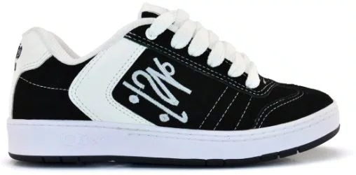 Tênis Masculino Qix Lado B Chorão - Preto/Branco