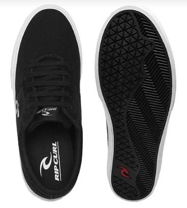 Tênis Masculino Rip Curl Huntington - Black/White