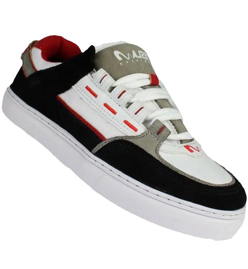 Tênis Masculino Tesla Coil - Black/White/Red