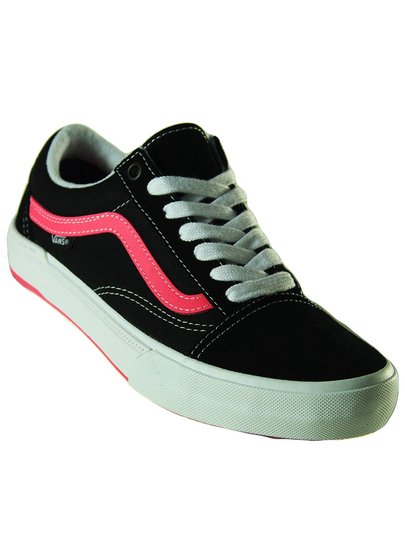Tênis Masculino Vans BMX Old Skool - Black/Neon Pink