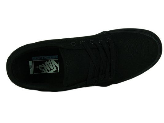 Tênis Masculino Vans Chukka Low Blackout Cabedal em Lona - Black/Black