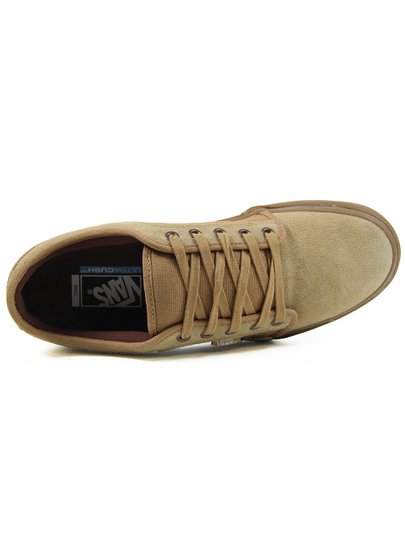 Tênis Masculino Vans Chukka Low Medal Cabedal em Lona - Bronze/Gum