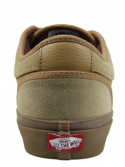 Tênis Masculino Vans Chukka Low Medal Cabedal em Lona - Bronze/Gum