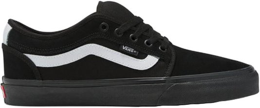 Tênis Masculino Vans Chukka Low Sidestripe - Black/White