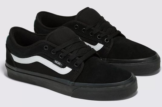 Tênis Masculino Vans Chukka Low Sidestripe - Black/White