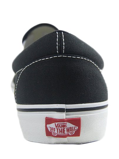 Tênis Masculino Vans Classic Slip-On - Black/White