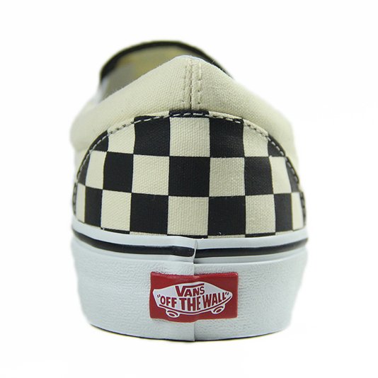 Tênis Masculino Vans Classic Slip On - Checkerboard/White