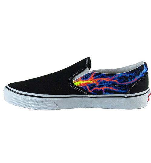 Tênis Masculino Vans Classic Slip On - Eletric Flame
