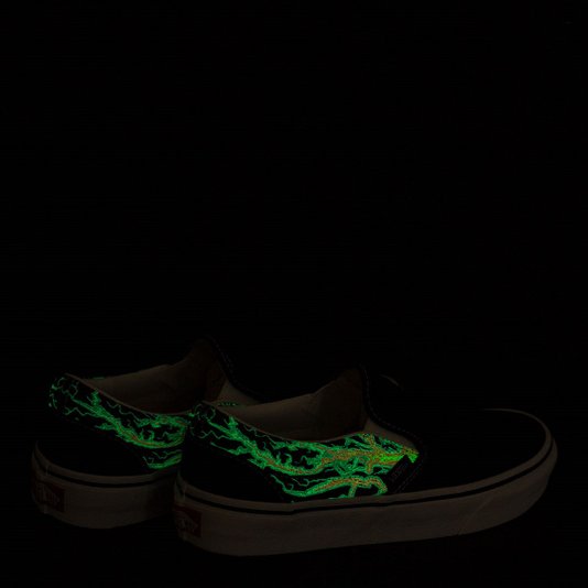 Tênis Masculino Vans Classic Slip On - Eletric Flame