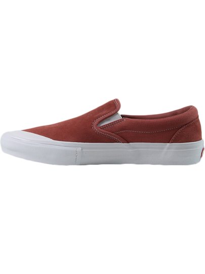 Tênis Masculino Vans Classic Slip-On Pro - Brick Dust/White