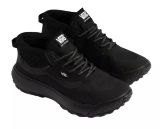Tênis Masculino Vans Crosspath Mid  - Black/Black