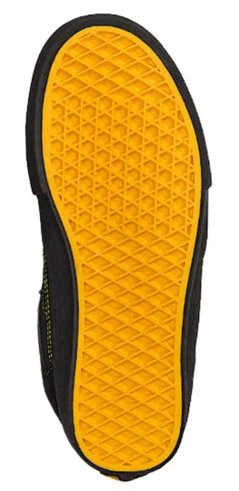Tênis Masculino Vans Half Cab Skate - Black/Mustard