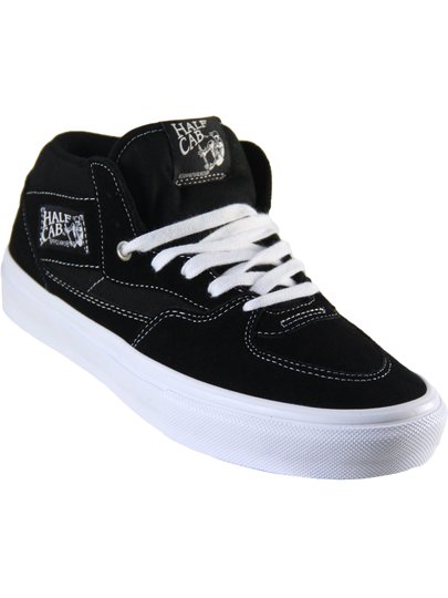Tênis Masculino Vans Half Cab Skate Pro - Black/White