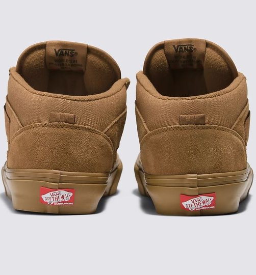 Tênis Masculino Vans Half Cab Skate Pro - Brown/Gum