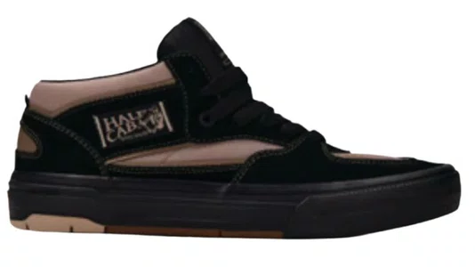Tênis Masculino Vans Half Cab Skate Wafflecup - Black/Peyote