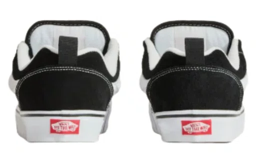 Tênis Masculino Vans Knu Skool - Black/White