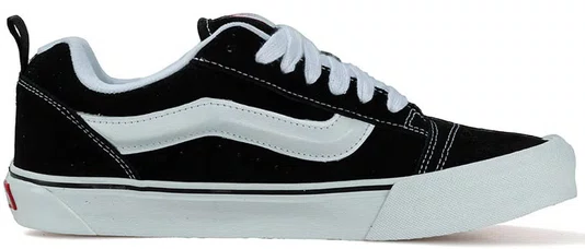 Tênis Masculino Vans Knu Skool - Black/White