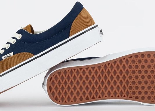 Tênis Masculino Vans Mini Cord Era - Blue Brown