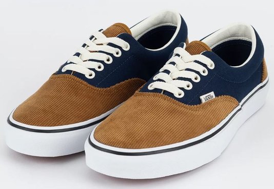 Tênis Masculino Vans Mini Cord Era - Blue Brown