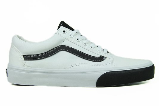 Tênis Masculino Vans Old Skool - Black/White (Color Block)
