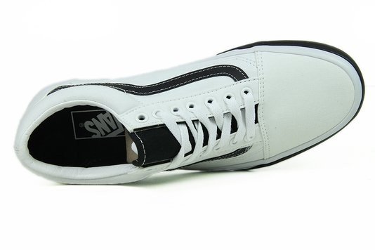 Tênis Masculino Vans Old Skool - Black/White (Color Block)