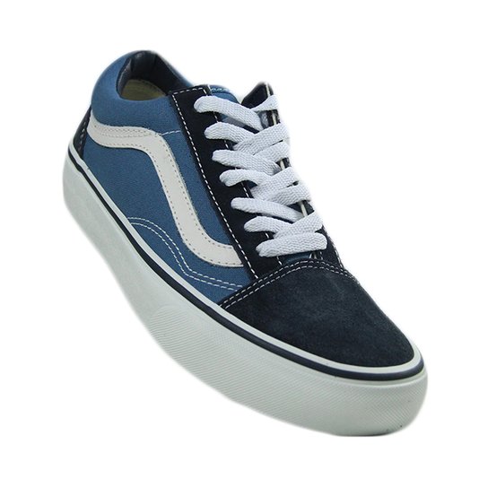 Tênis Unissex Vans Old Skool - (Camurc) Navy/White