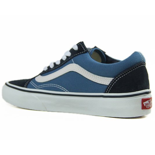 Tênis Unissex Vans Old Skool - (Camurc) Navy/White