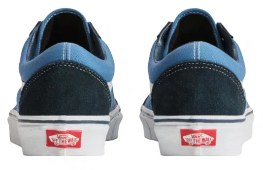 Tênis Masculino Vans Old Skool (Camurc) - Navy/White