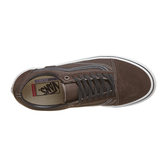 Tênis Masculino Vans Old Skool - Chocolate/White