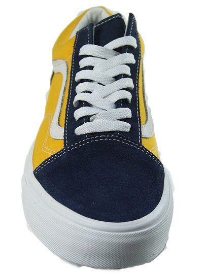 Tênis Masculino Vans Old Skool Classic Sport - Blues/Saffron