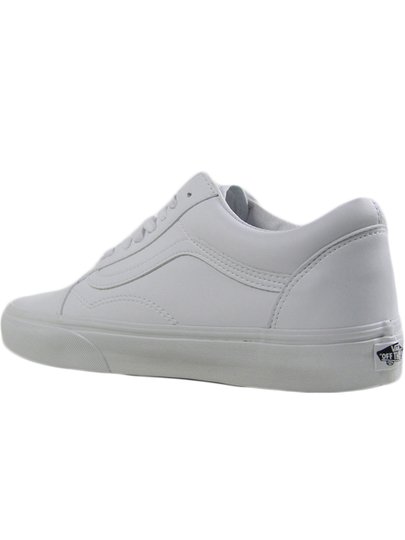Tênis Masculino Vans Old Skool (Classic Tumble) - True White