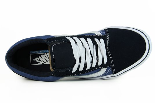 Tênis Masculino Vans Old Skool Lite (Suede/Canvas) - Navy/White