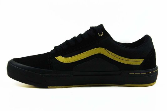Tênis Masculino Vans Old Skool Pro BMX (Larry Edgar) Blk/Yellow 