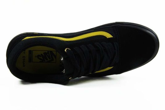 Tênis Masculino Vans Old Skool Pro BMX (Larry Edgar) Blk/Yellow 