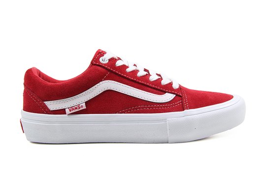 Tênis Masculino Vans Old Skool Pro - Red/White