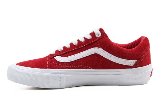 Tênis Masculino Vans Old Skool Pro - Red/White