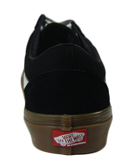 Tênis Masculino Vans Old Skool Skate - Black/Gum