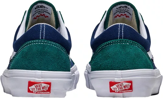 Tênis Masculino Vans Old Skool Skate - Tartan Green/Blue