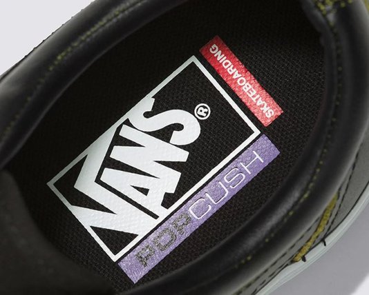 Tênis Masculino Vans Old Skool Skate - Wearaway Black/Lime