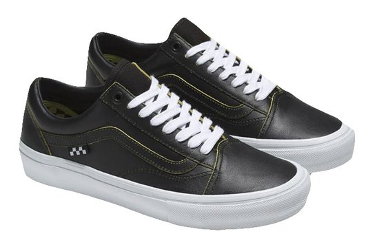 Tênis Masculino Vans Old Skool Skate - Wearaway Black/Lime
