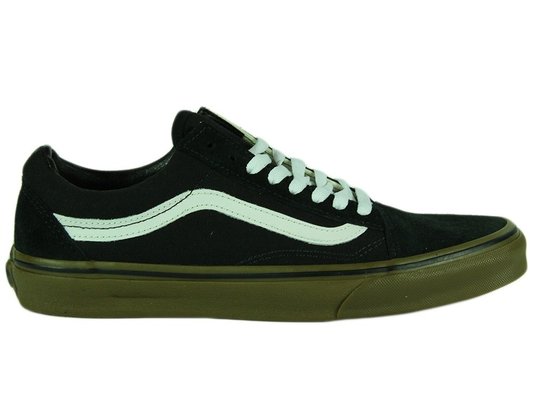 Tênis Masculino Vans Old Skool Sola Vulcanizada - Black/Medium Gum