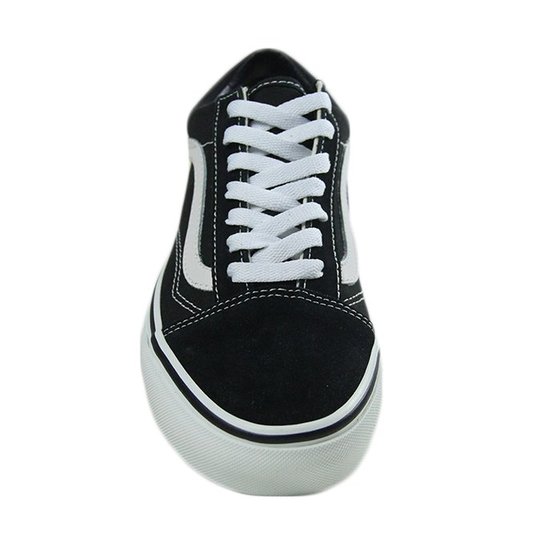 Tênis Masculino Vans Old Skool Sola Vulcanizada - Black/White