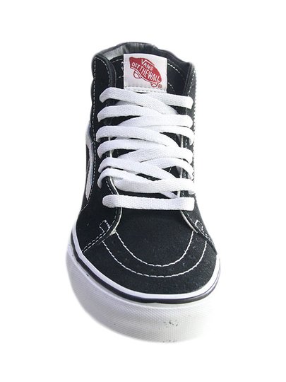 Tênis Masculino Vans SK8 Hi - Black/White