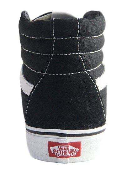 Tênis Masculino Vans SK8 Hi - Black/White