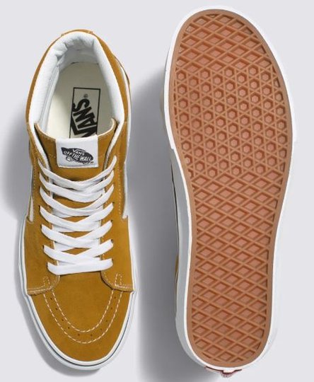 Tênis Masculino Vans SK8 HI Color Theory - Golden Brown