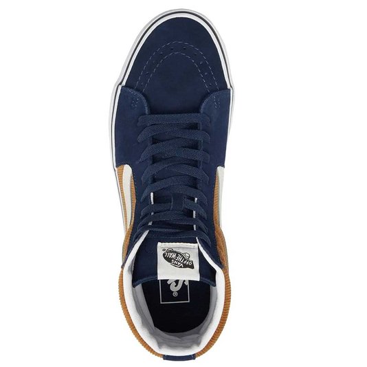 Tênis Masculino Vans SK8 HI Mini Cord - Blue Brown