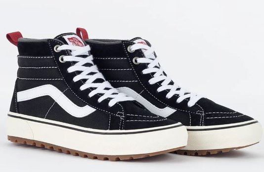 Tênis Masculino Vans SK8-HI MTE - Black/True White