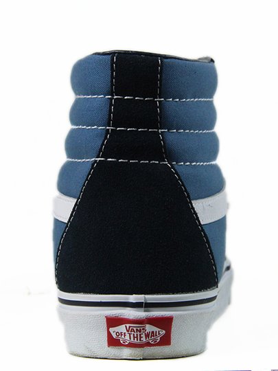 Tênis Masculino Vans SK8 Hi - Navy/White