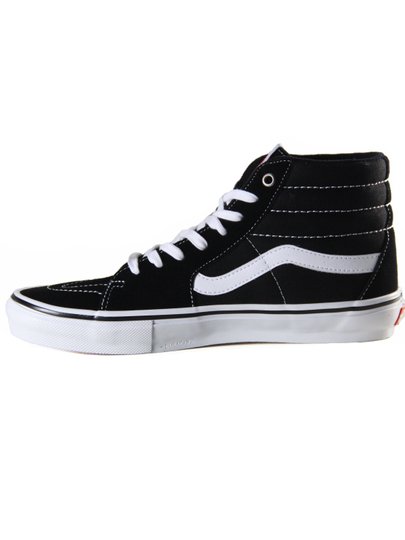 Tênis Masculino Vans SK8-HI Skate PRO - Black/White