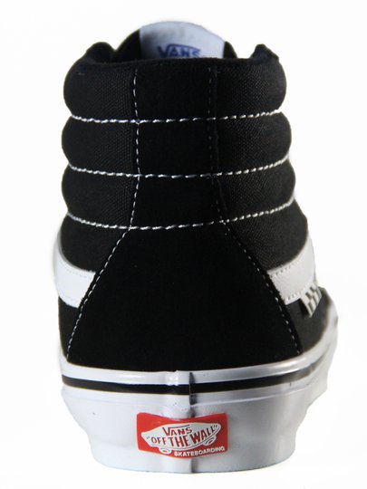 Tênis Masculino Vans SK8-HI Skate PRO - Black/White